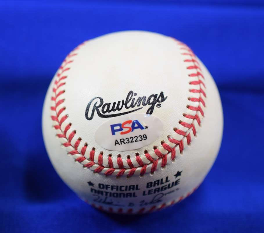 Bill Wright PSA DNA Autograph National League Signed Baseball ONL