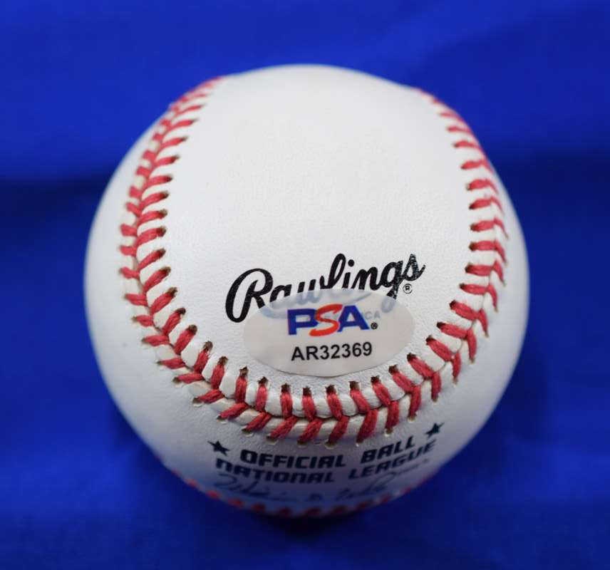 George Foster PSA DNA Autograph National League Signed Baseball ONL