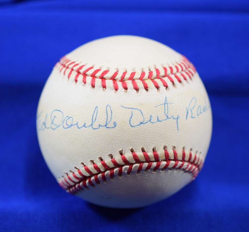 Ted Double Duty Radcliffe PSA DNA Autograph National League Signed Baseball ONL