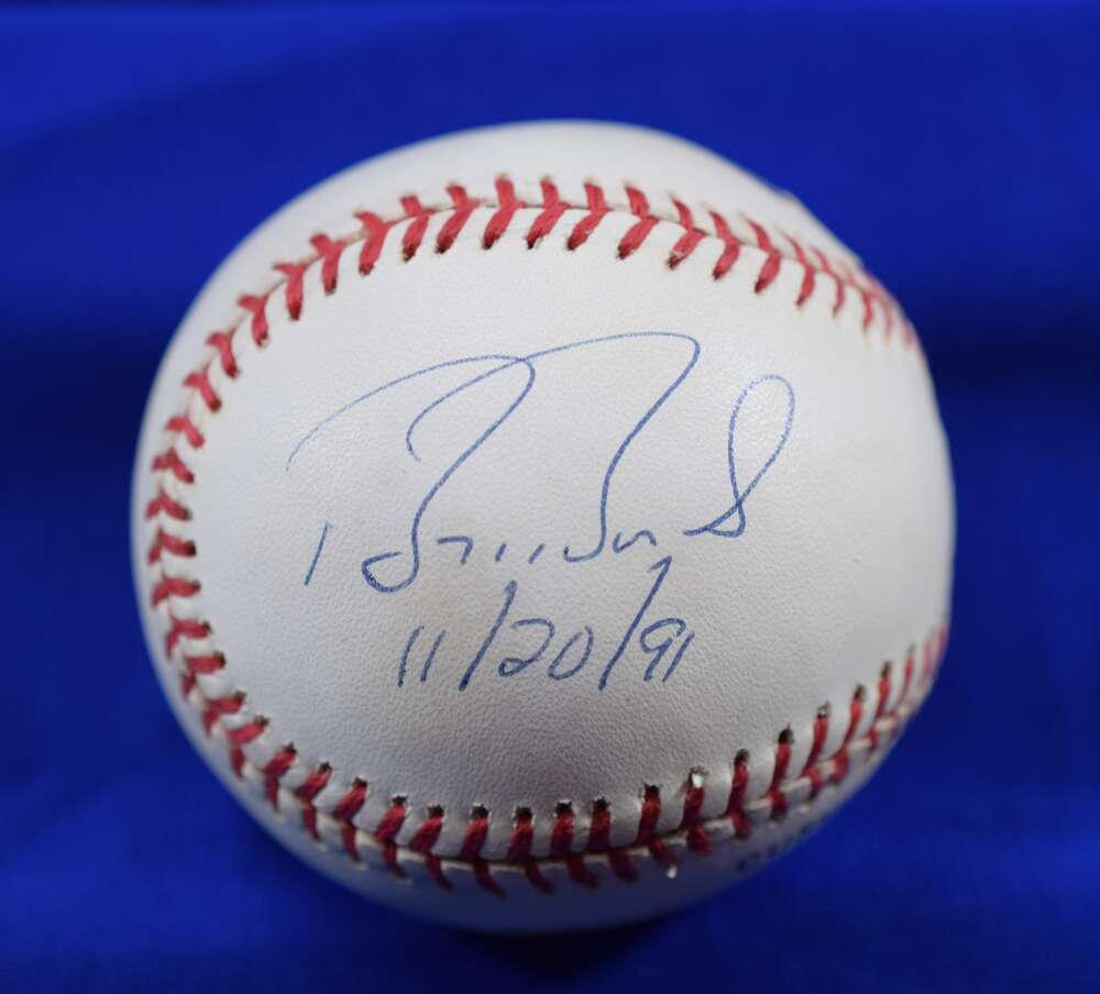 Barry Bonds PSA DNA Autograph National League Signed Baseball ONL 1991-11-20