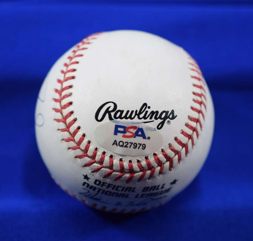 Barry Bonds PSA DNA Autograph National League Signed Baseball ONL 1991-11-20