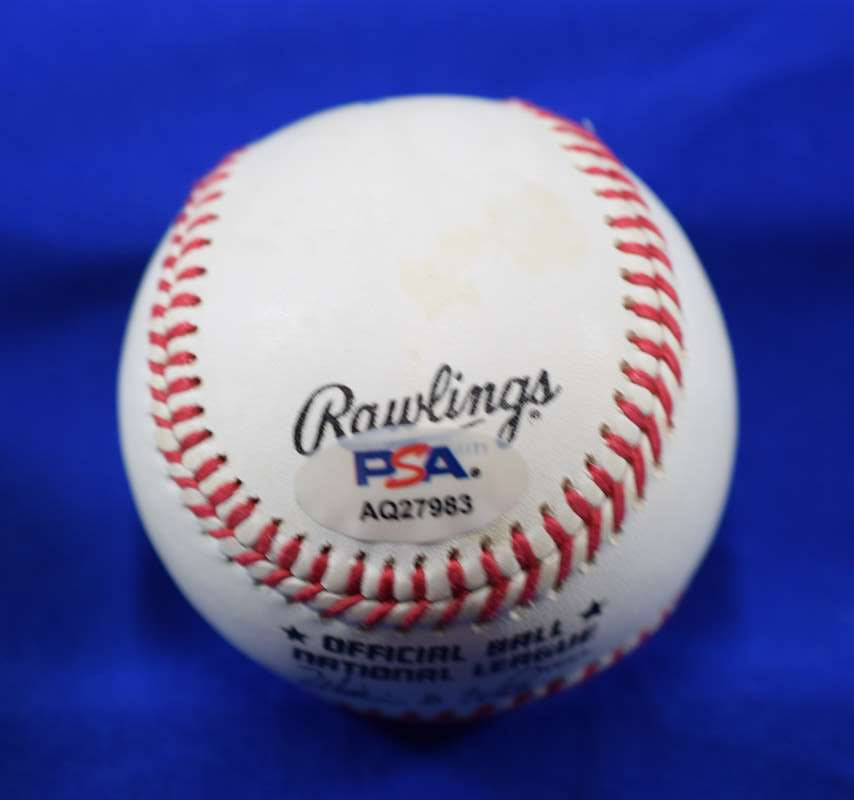 Hank Aaron PSA DNA Autographed National League Signed Baseball ONL