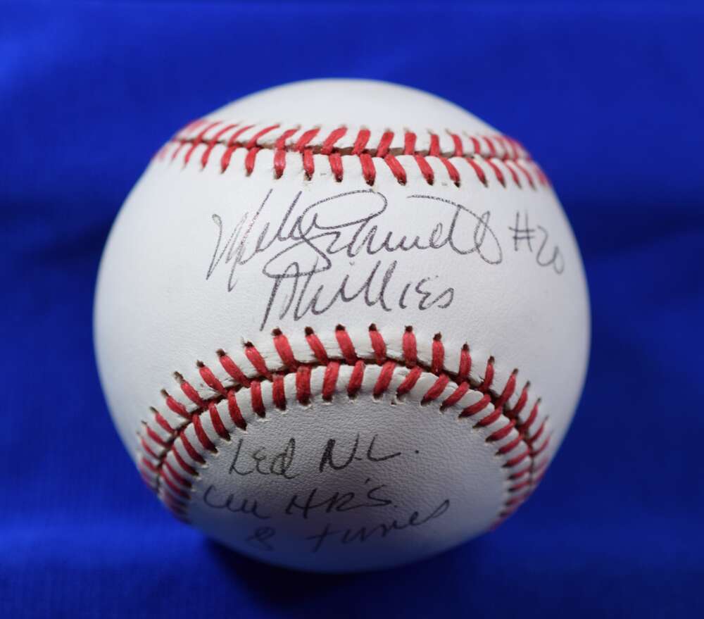 Mike Schmidt PSA DNA Autograph National League Signed Baseball ONL Led NL HRs 8 Times