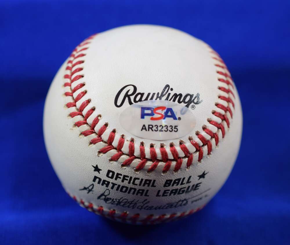 Rube Walker PSA DNA Autograph National League Signed Baseball ONL