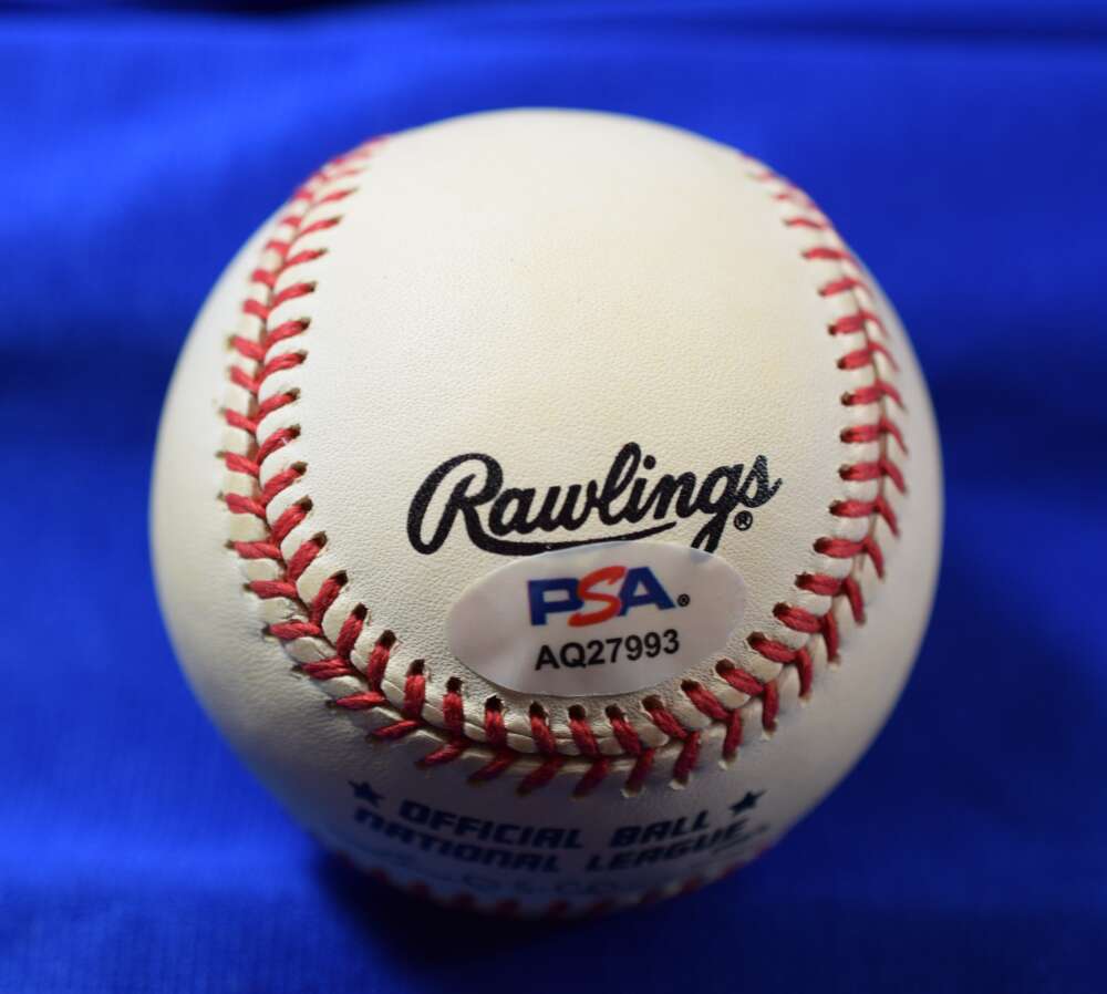 Hank Aaron PSA DNA Autograph National League Signed Baseball ONL 1