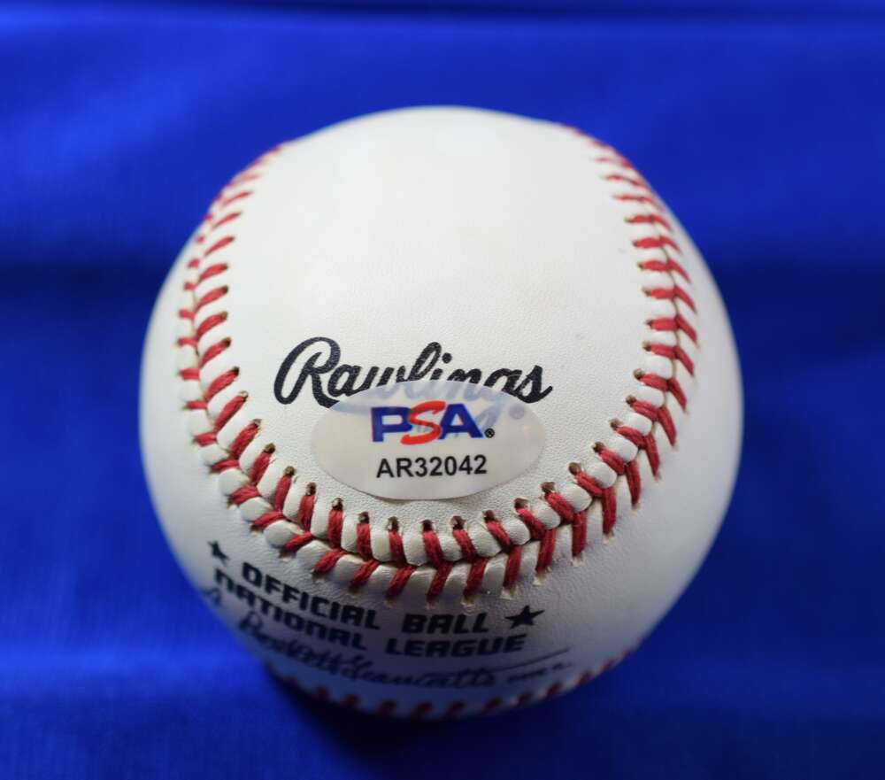 Pee Wee Reese PSA DNA Autograph National League Signed Baseball ONL 1