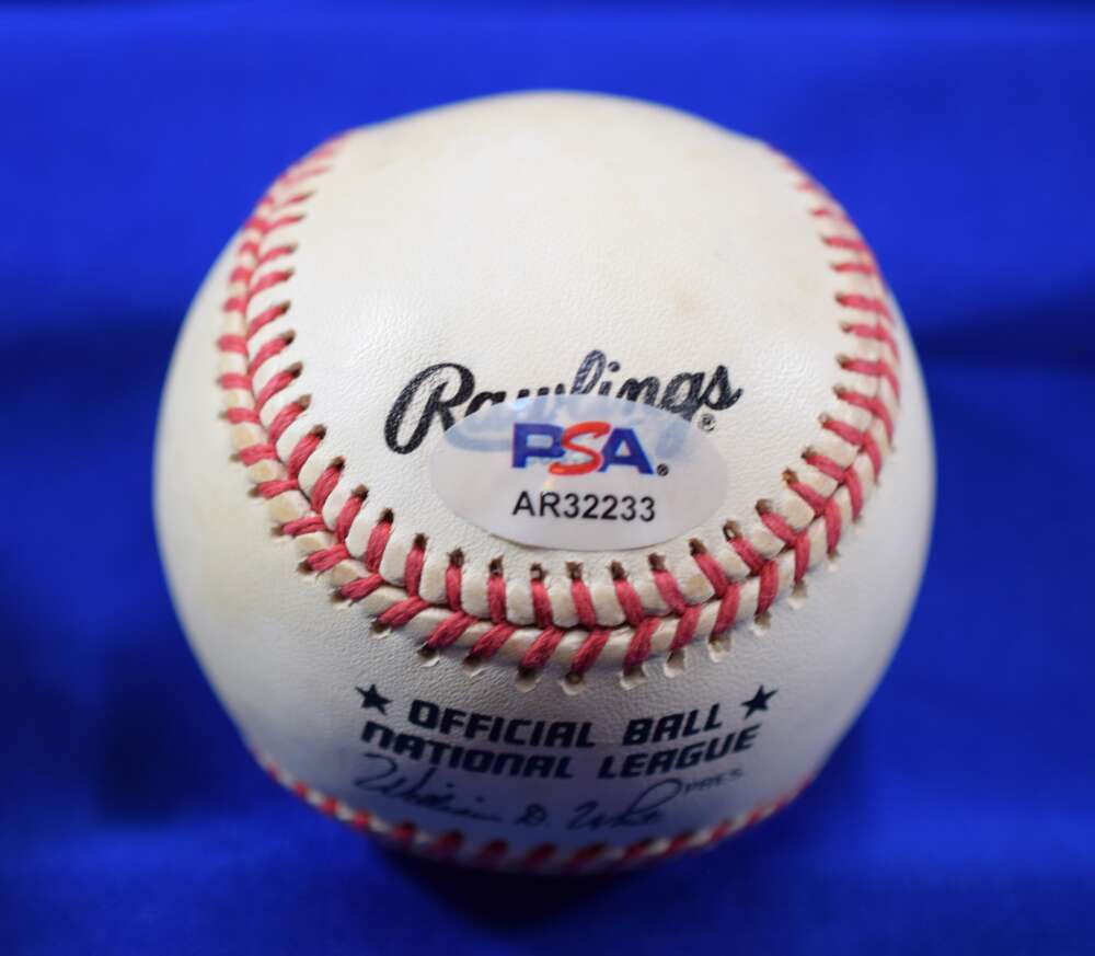 Charlie Neal PSA DNA Autograph National League Signed Baseball ONL