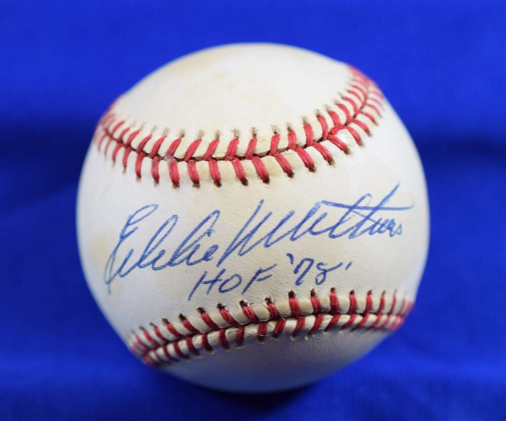 Eddie Mathews PSA DNA Autograph National League Signed Baseball ONL HOF 78