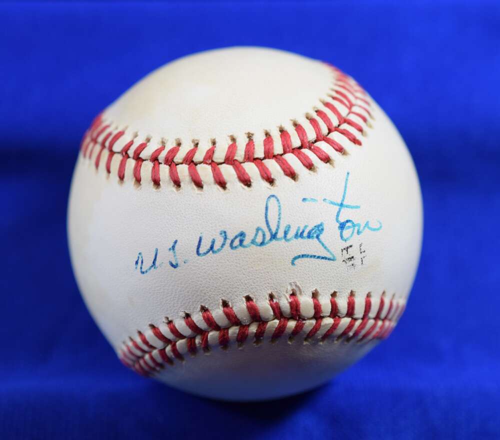 U.L. Washington PSA DNA Autograph National League Signed Baseball ONL