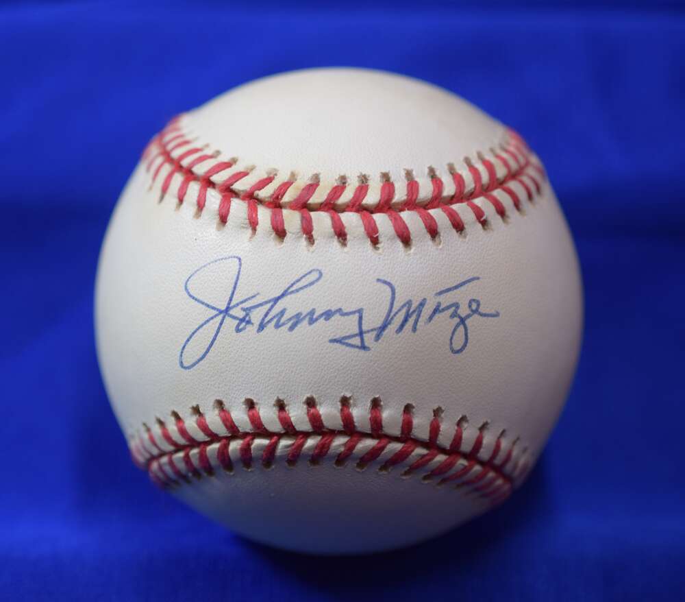 Johnny Mize PSA DNA Autographed National League Signed Baseball ONL