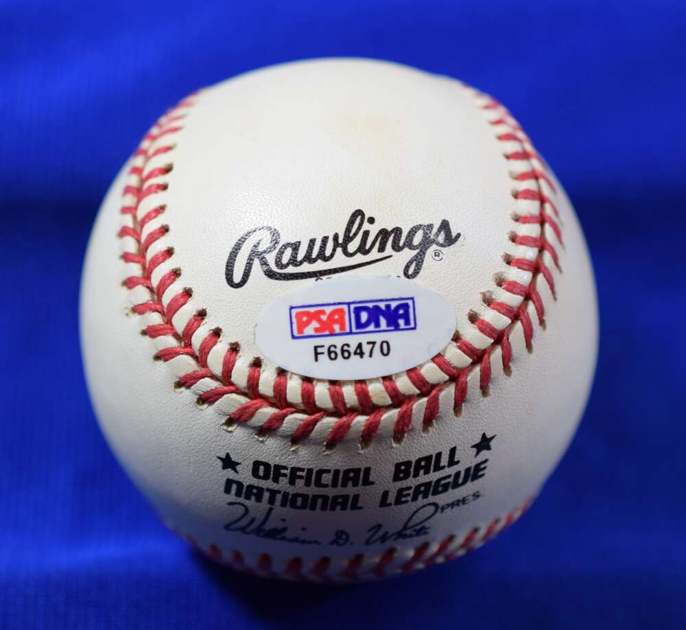 Johnny Mize PSA DNA Autographed National League Signed Baseball ONL