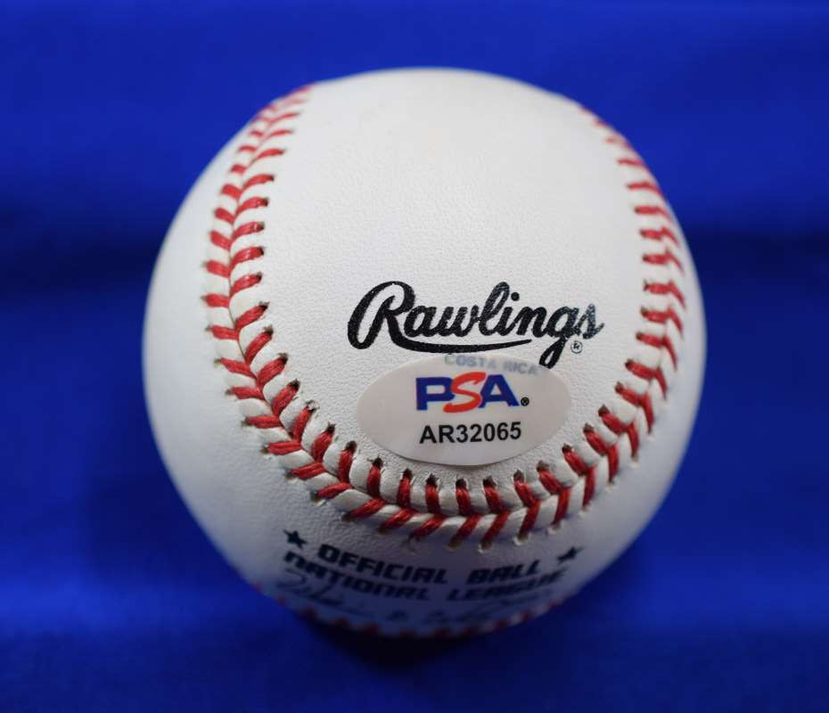 Don Drysdale PSA DNA Autograph National League Signed Baseball ONL 2