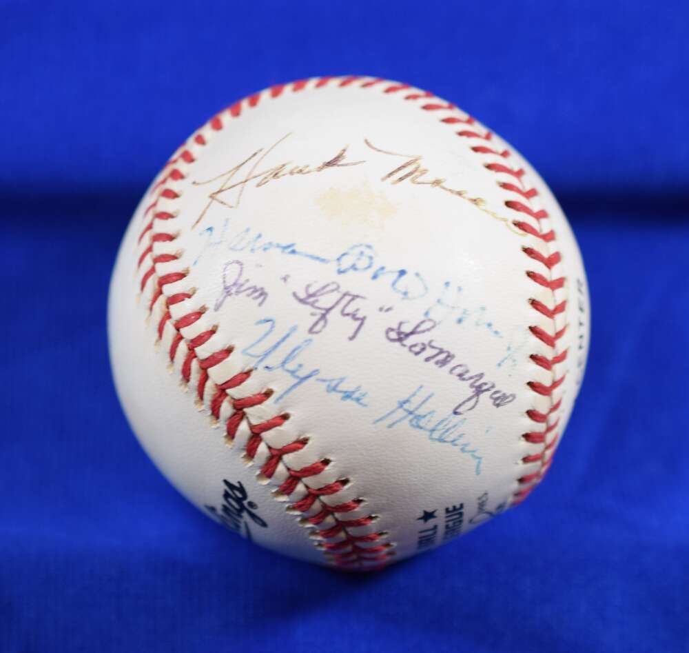 Negro League Greats PSA DNA Loa Autograph National League Signed by 7 Baseball ONL