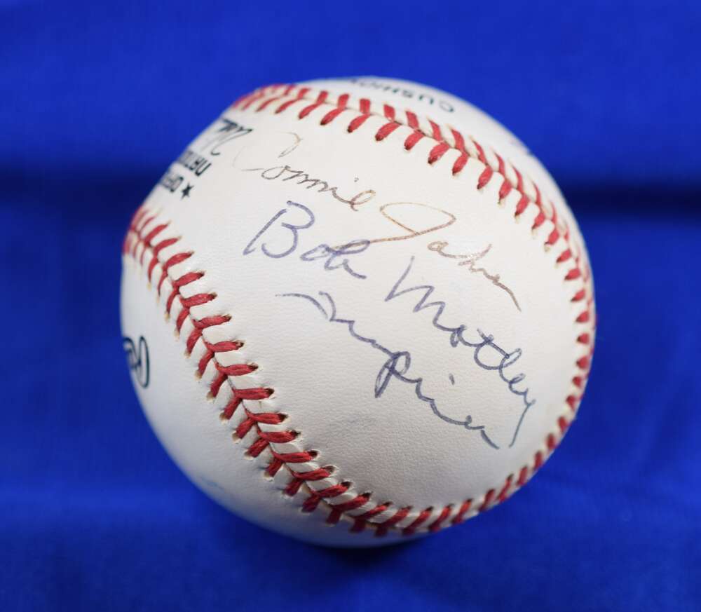 Negro League Greats PSA DNA Loa Autograph National League Signed by 7 Baseball ONL