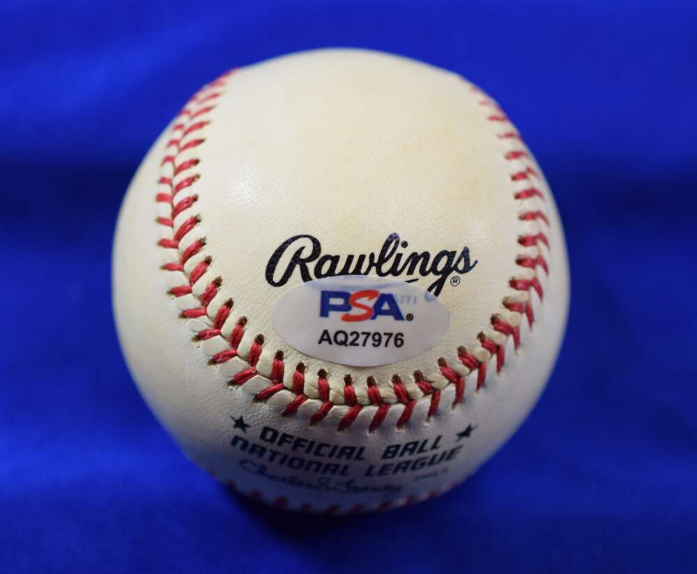 Pete Rose PSA DNA Signed National League Feeney Autograph Baseball ONL