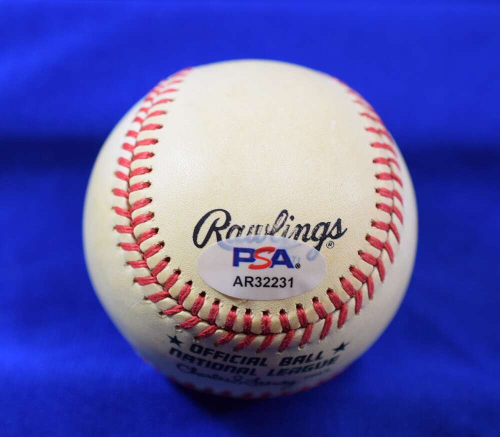 Pete Rose PSA DNA Signed National League Feeney Autographed Baseball ONL