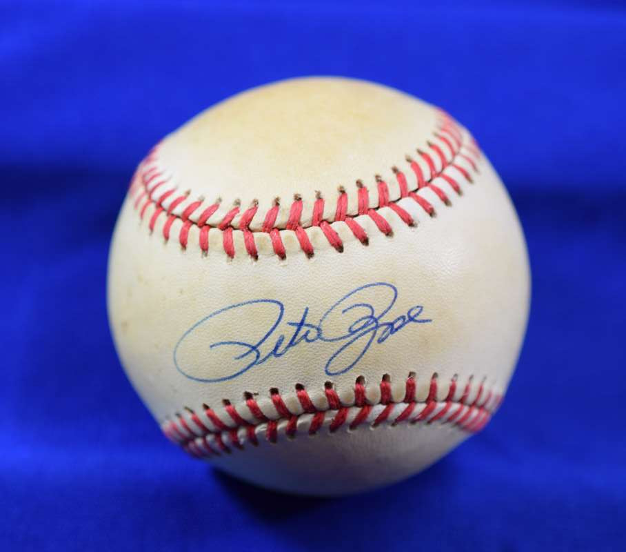 Pete Rose PSA DNA Autograph National League Feeney Signed Baseball ONL 1