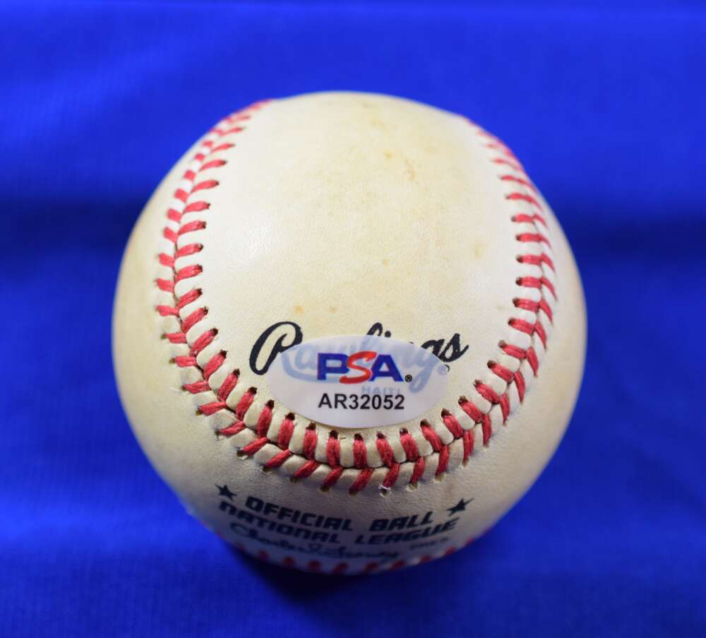 Pete Rose PSA DNA Autograph National League Feeney Signed Baseball ONL 1