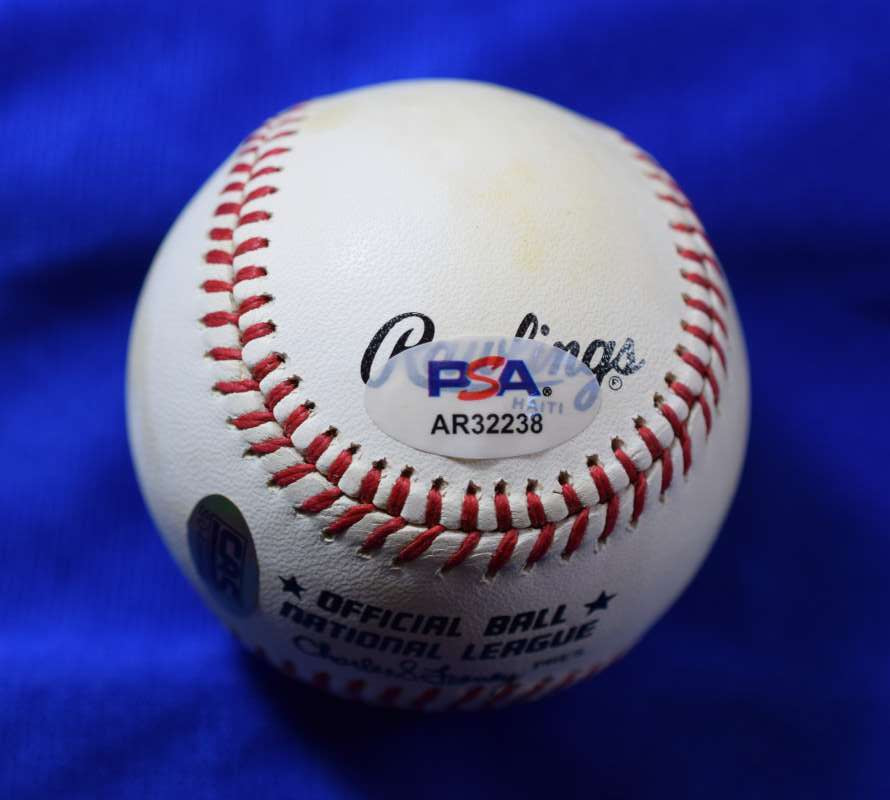 Dwight Gooden PSA DNA Autograph National League Feeney Signed Baseball ONL Rookie