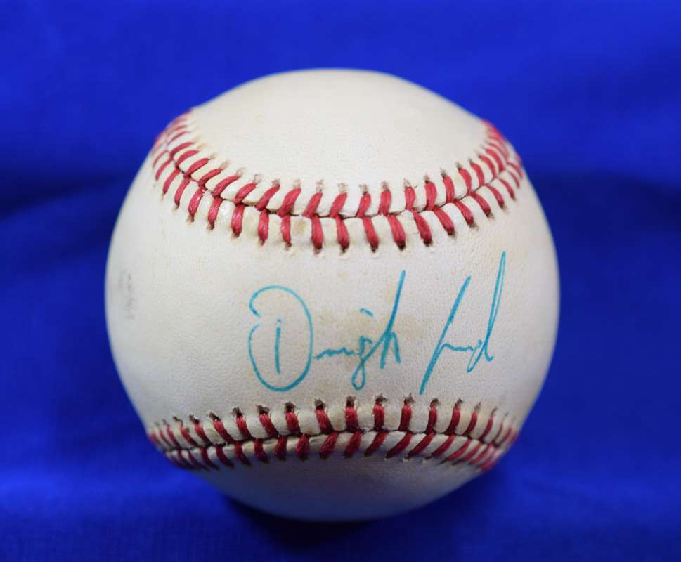 Dwight Gooden PSA DNA Autographed National League Feeney Signed Baseball ONL