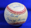 Reese Furillo Newcombe Amoros PSA DNA Autograph National League Feeney Signed by 4 Baseball ONL