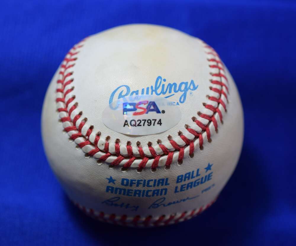 Al Kaline PSA DNA Autograph American League Signed Baseball OAL 3007