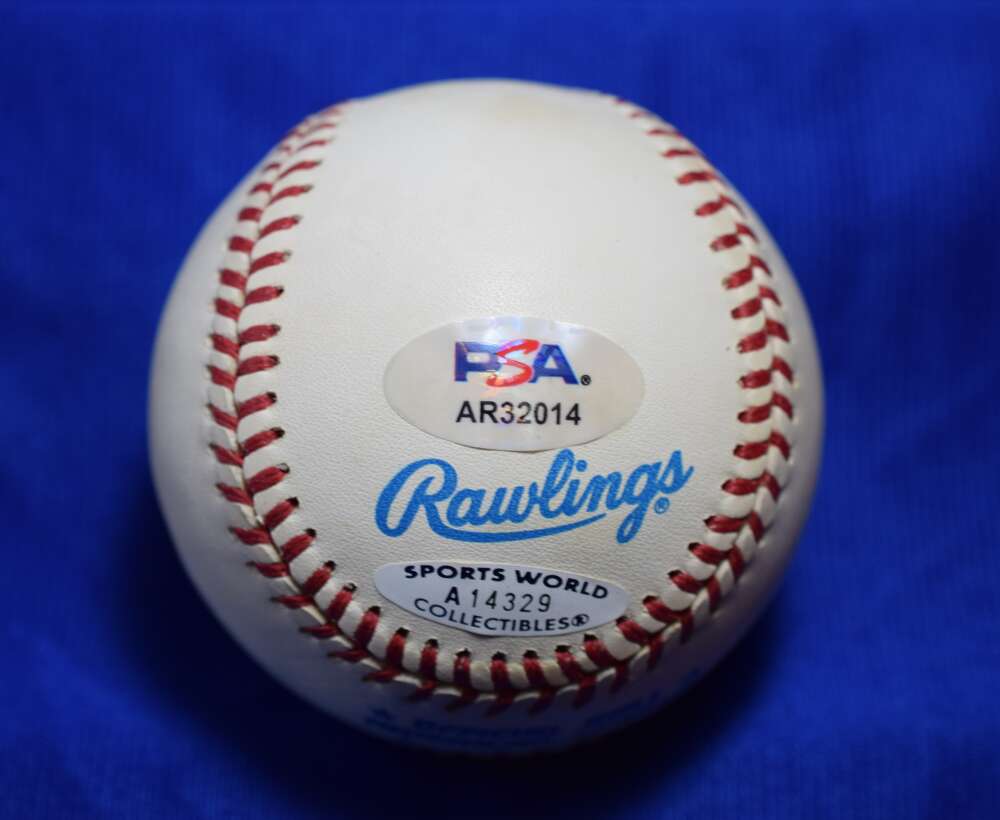 Tommy John PSA DNA Autograph American League Signed Baseball OAL