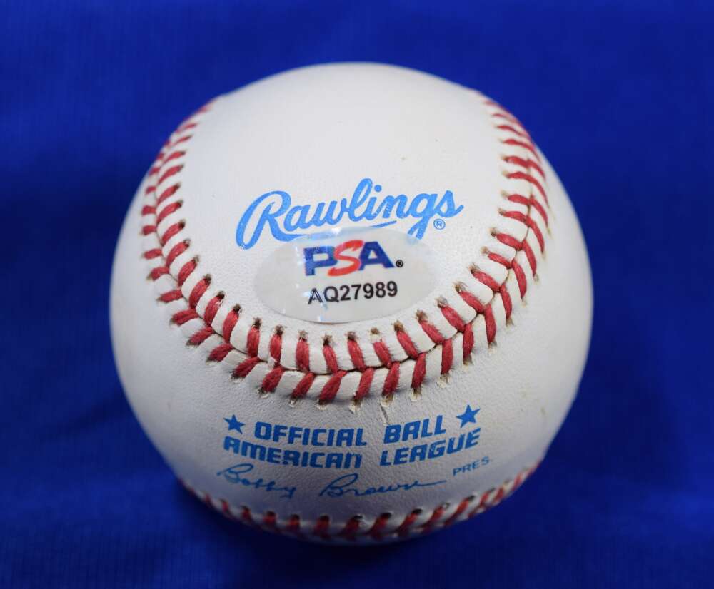 Bucky Dent PSA DNA Autograph American League Signed Baseball OAL