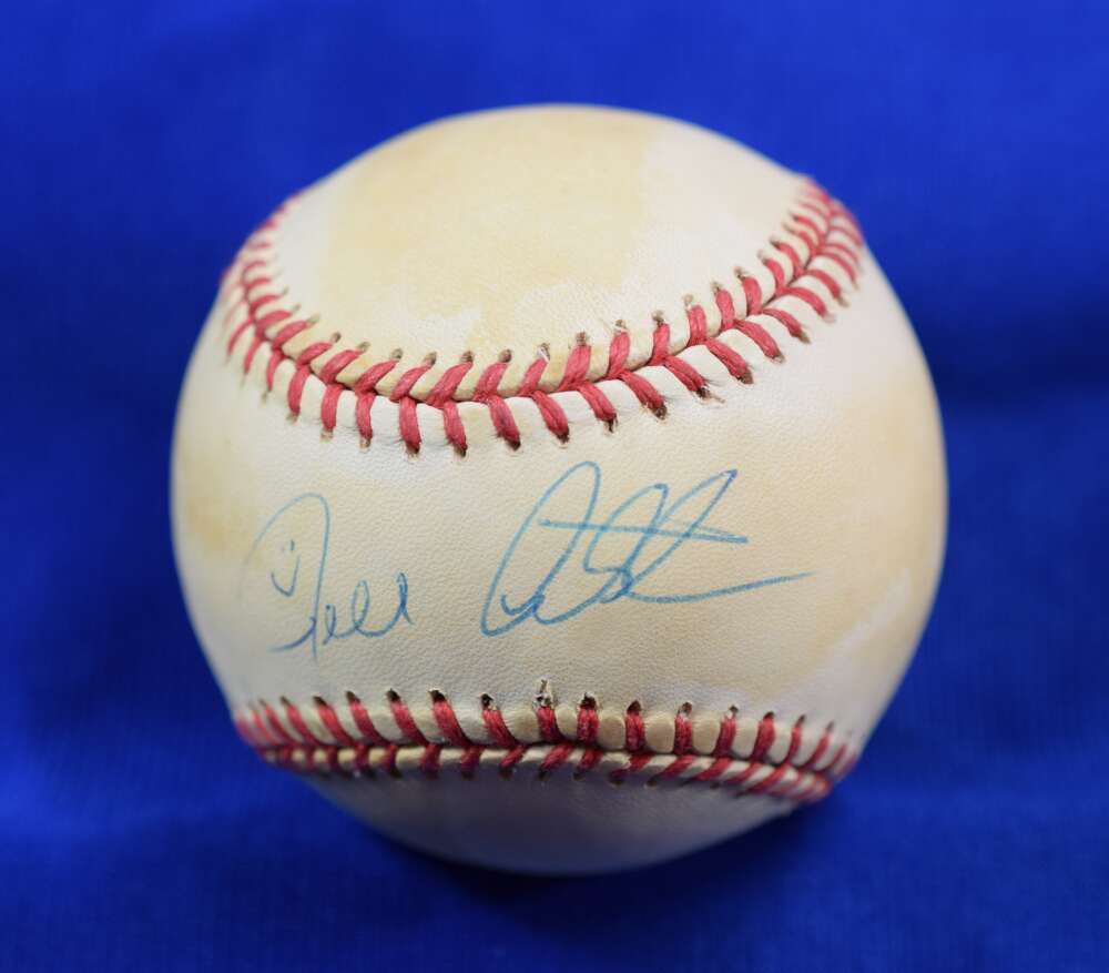 Dell Alston PSA DNA Autograph American League Signed Baseball 1977 Yankees
