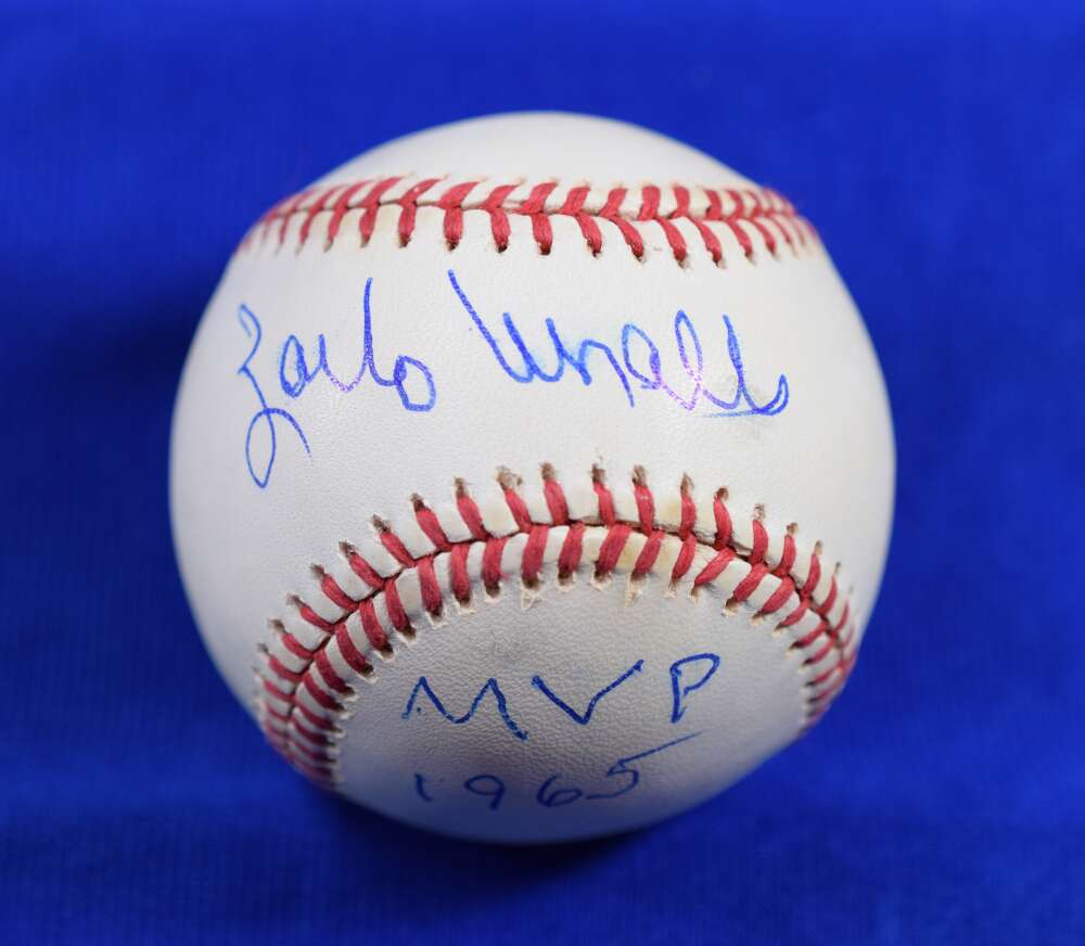Zoilo Versalles PSA DNA Autograph American League Signed Baseball OAL MVP 1965