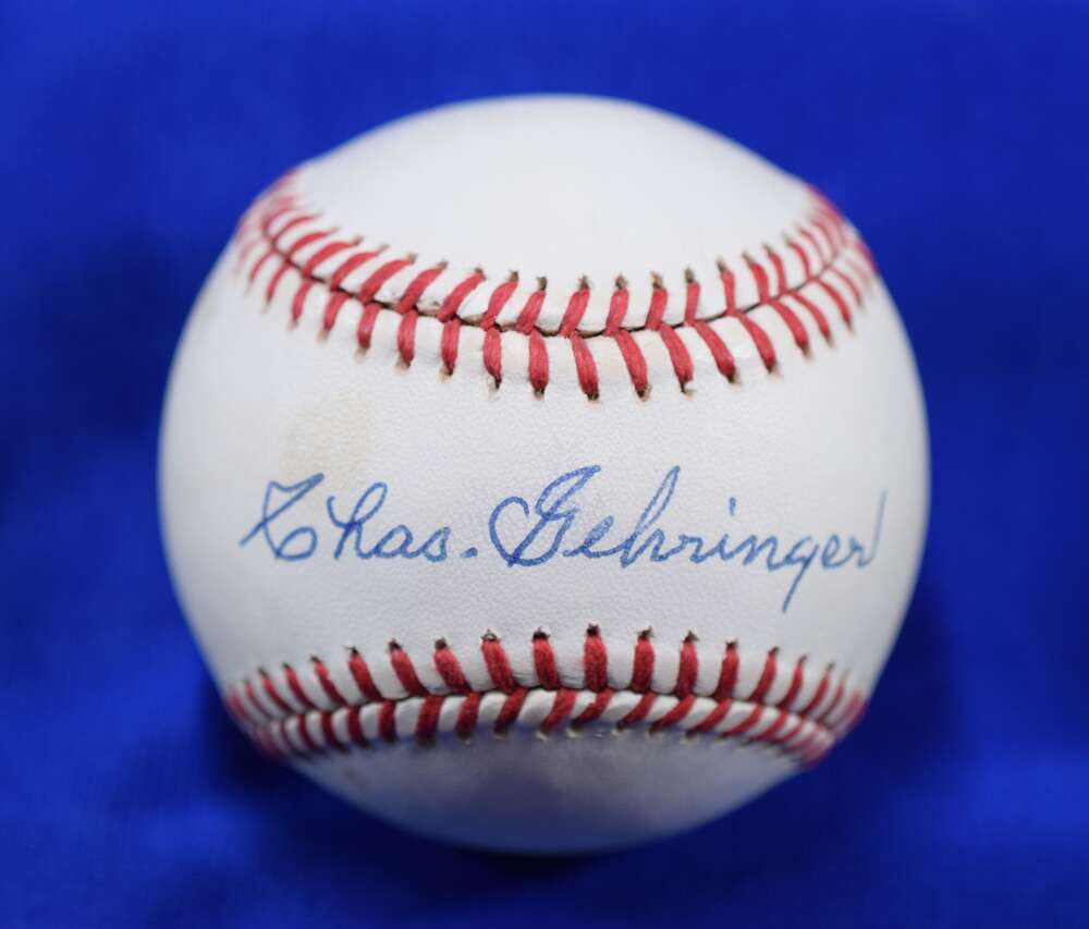 Charlie Gehringer PSA DNA Autograph American League Signed Baseball OAL