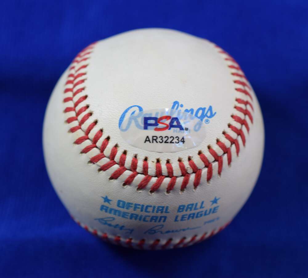 Hank Borowy PSA DNA Autograph American League Signed Baseball OAL