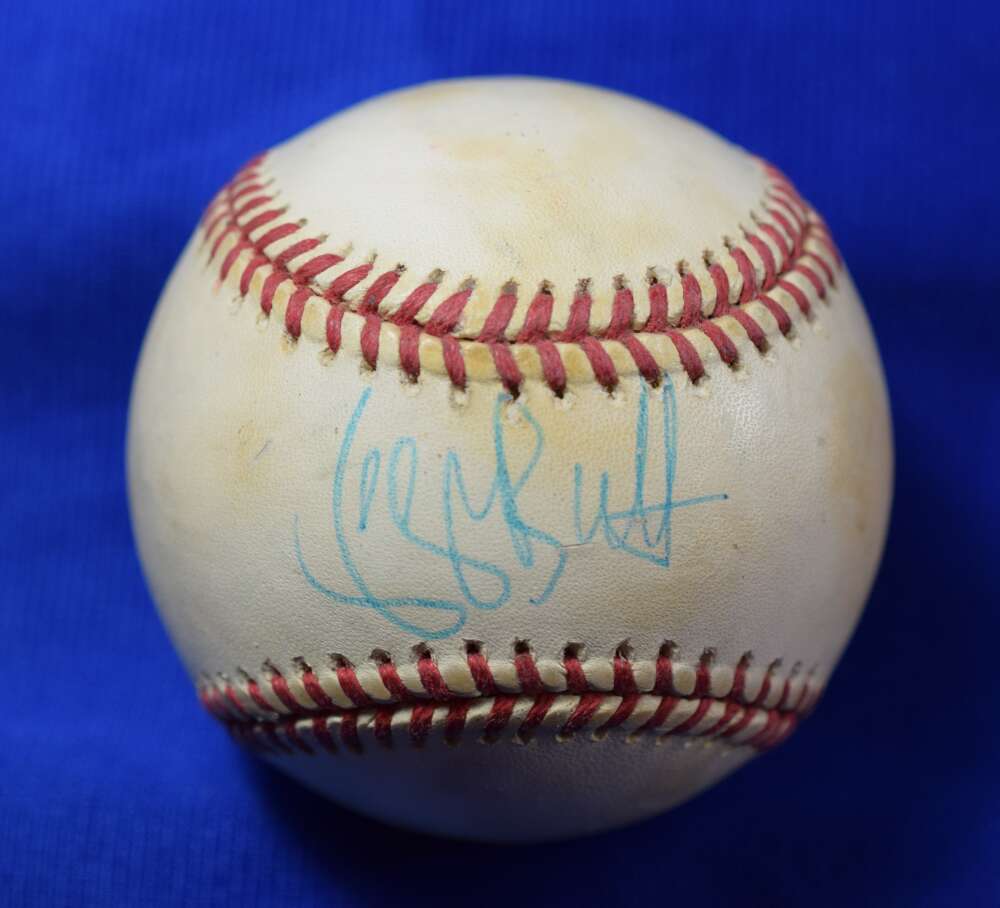 George Brett PSA DNA Autographed American League Signed Baseball OAL
