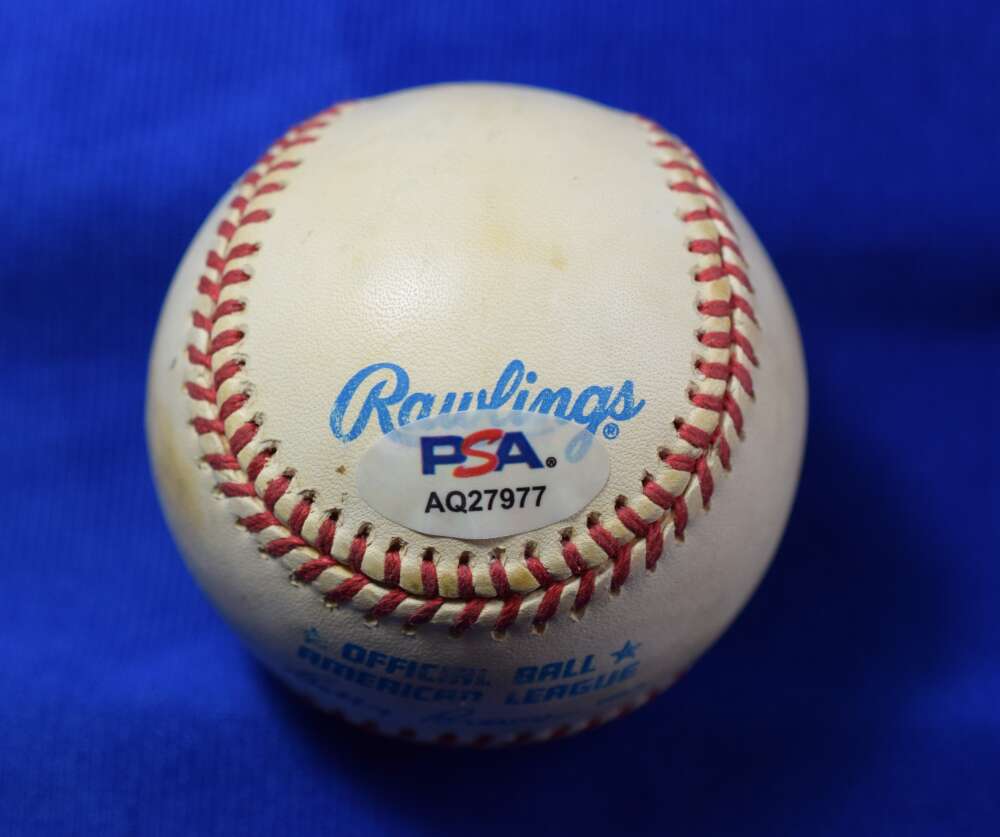 George Brett PSA DNA Autographed American League Signed Baseball OAL
