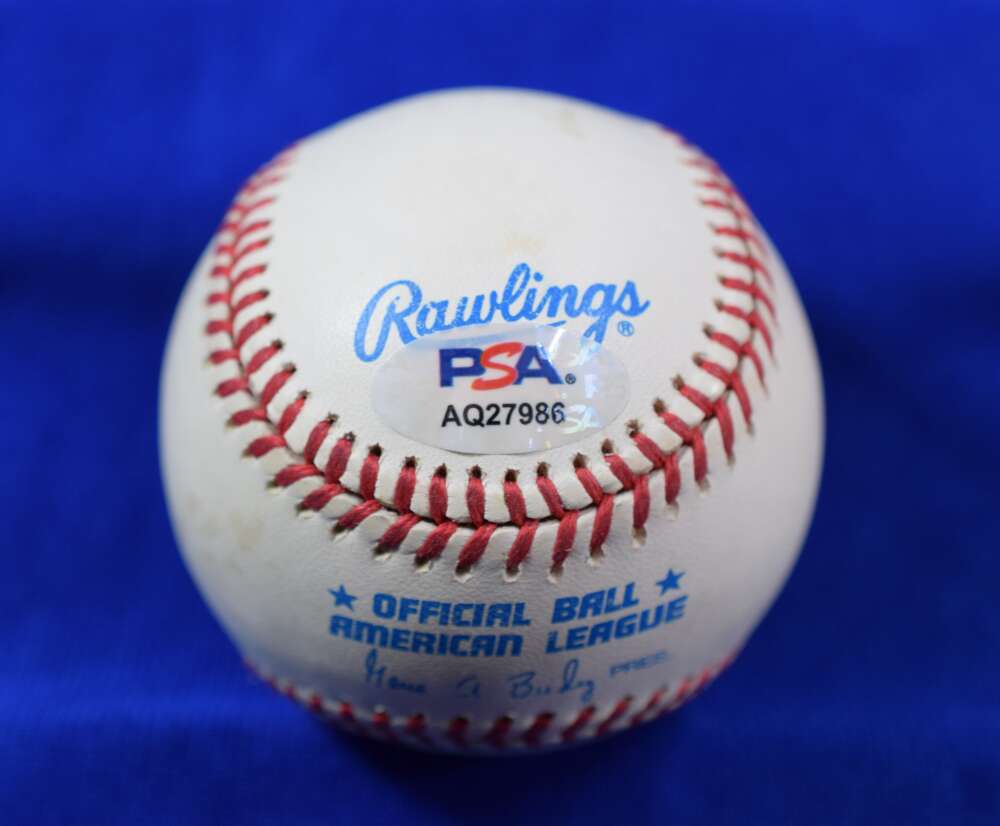 Mariano Rivera PSA DNA Early Autograph American League Signed Baseball OAL