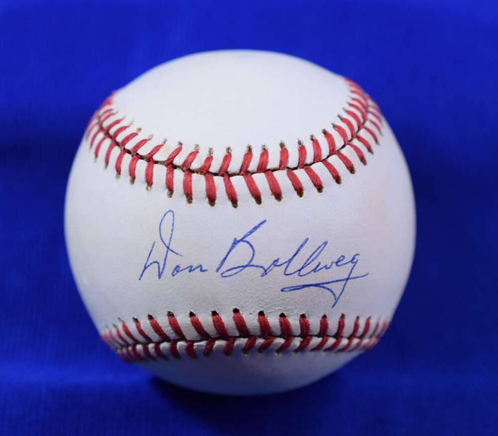 Don Bollweg PSA DNA Autograph American League Signed Baseball OAL