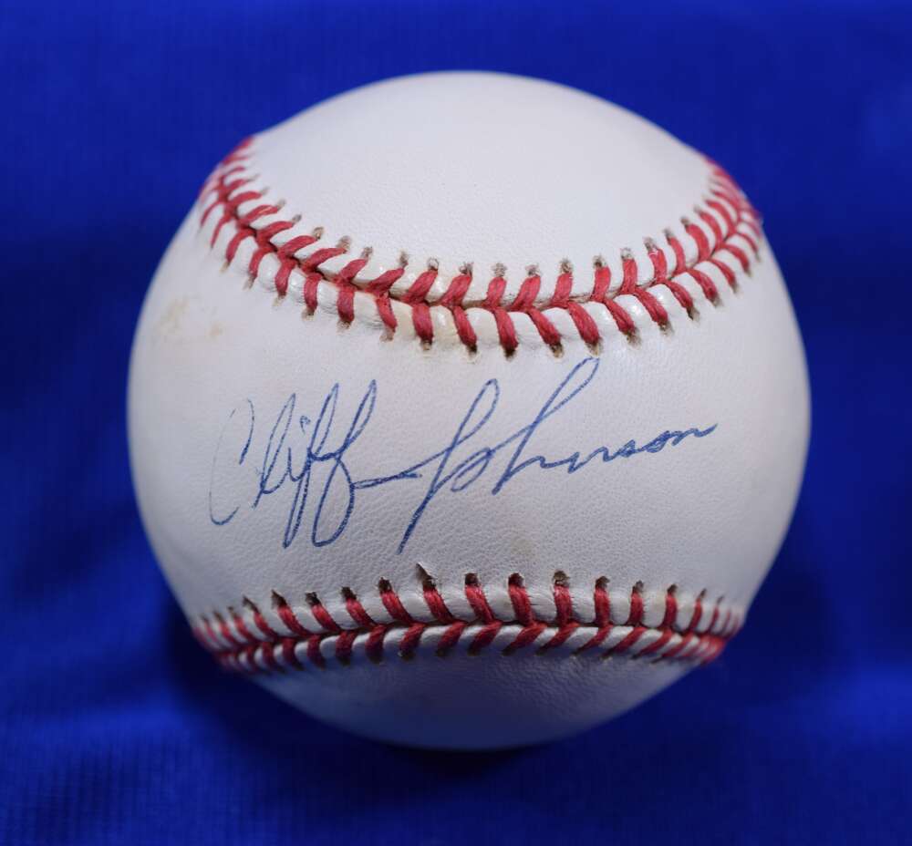 Cliff Johnson PSA DNA Autograph American League Signed Baseball OAL
