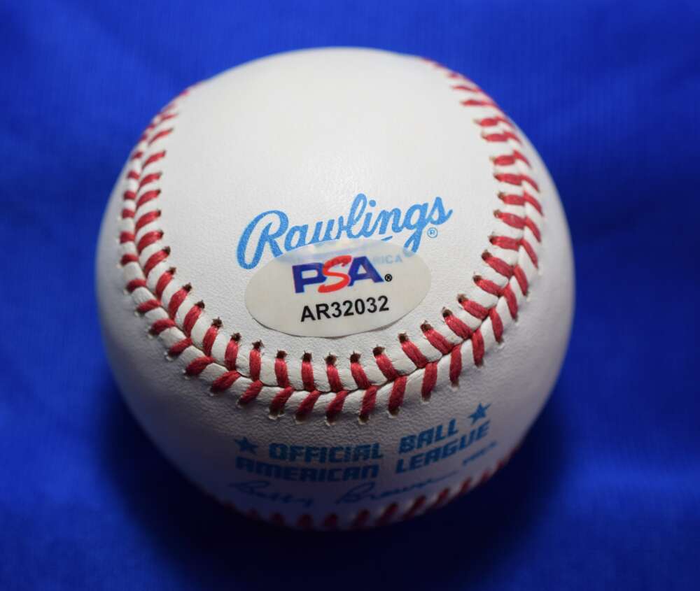 Jim Catfish Hunter PSA DNA Autograph American League Signed Baseball OAL