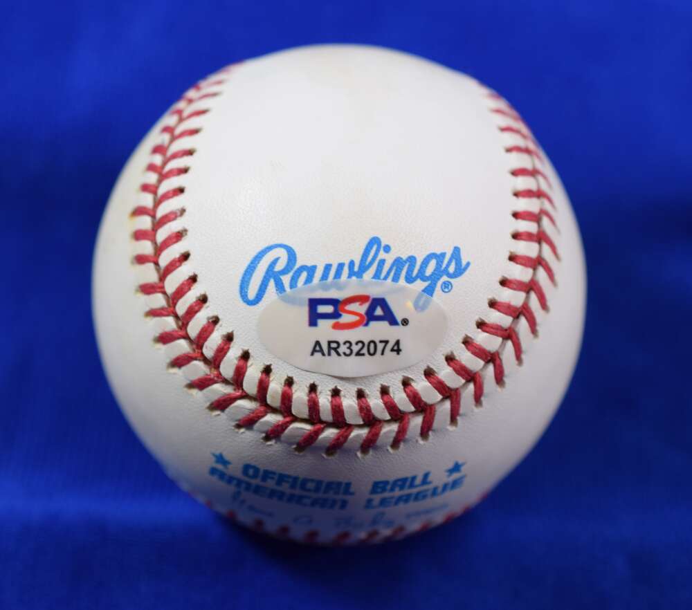 Don Larsen PSA DNA Auto American League Signed Baseball OAL 1956-10-08