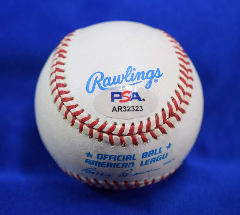 Billy Loes PSA DNA Autograph American League Signed Baseball OAL