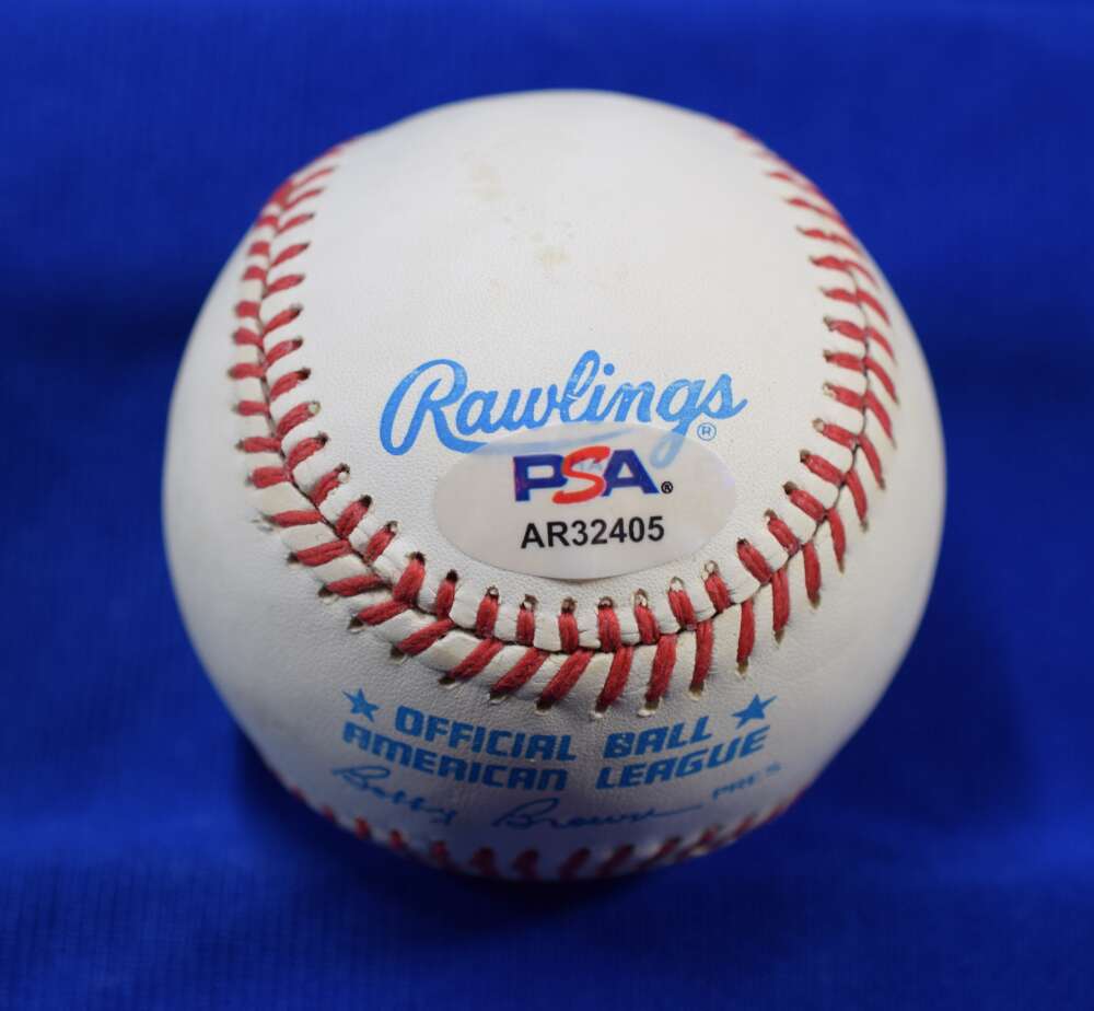 Steve Barber PSA DNA Autograph American League Signed Baseball OAL