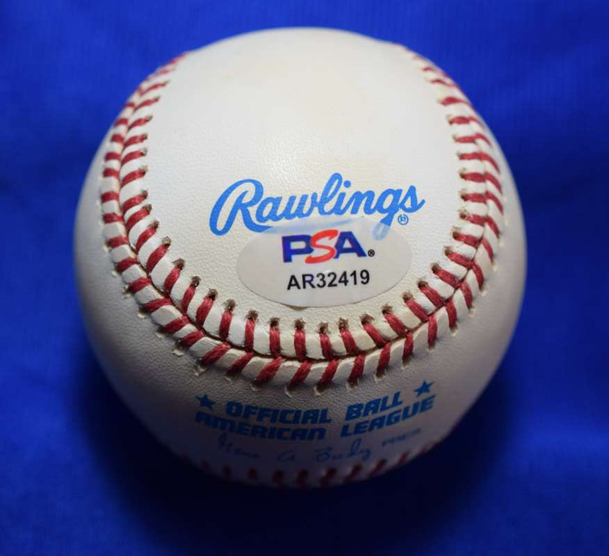 Cal Ripken Sr PSA DNA Autograph American League Signed Baseball OAL