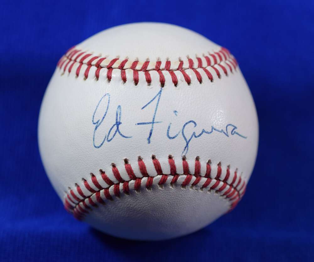 Ed Figueroa PSA DNA Autograph American League Signed Baseball OAL