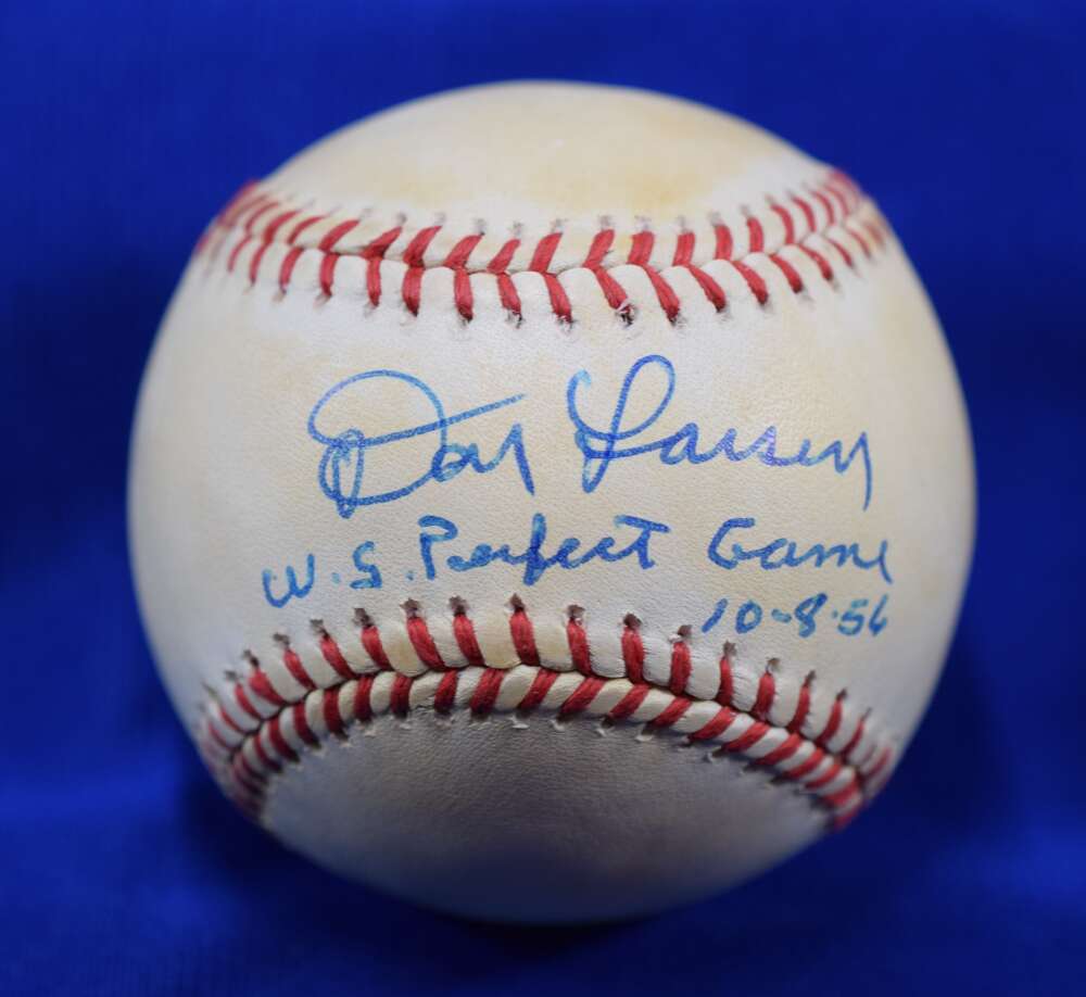 Don Larsen PSA DNA Auto American League Signed Baseball OAL WS Perfect Game