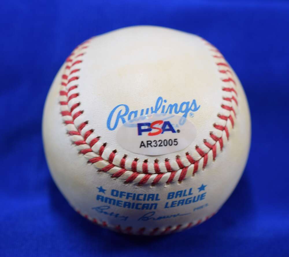 Don Larsen PSA DNA Auto American League Signed Baseball OAL WS Perfect Game