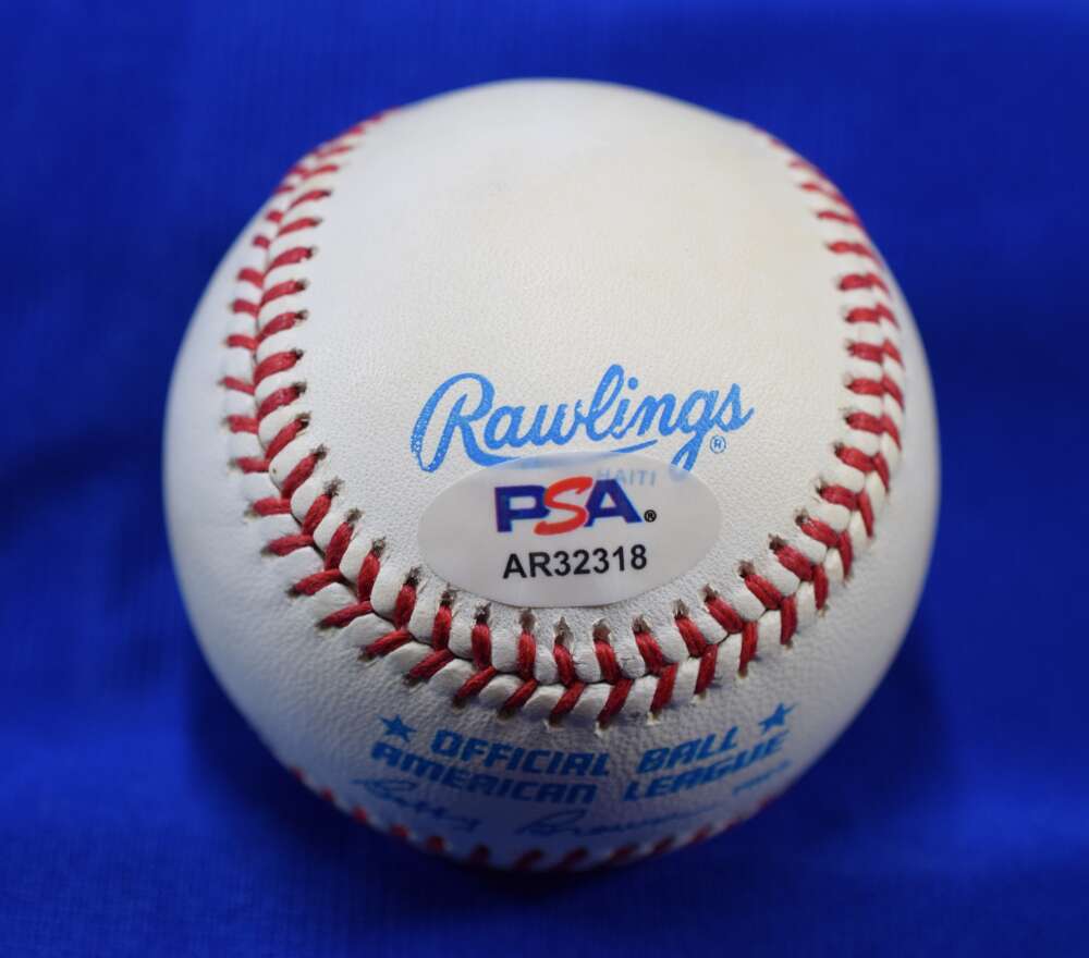 Pat Dobson PSA DNA Autograph American League Signed Baseball OAL