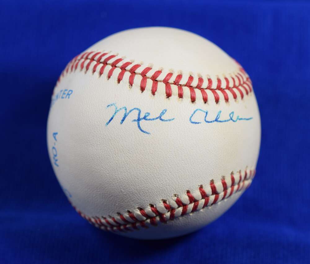 Mel Allen PSA DNA Autograph American League Signed Baseball OAL