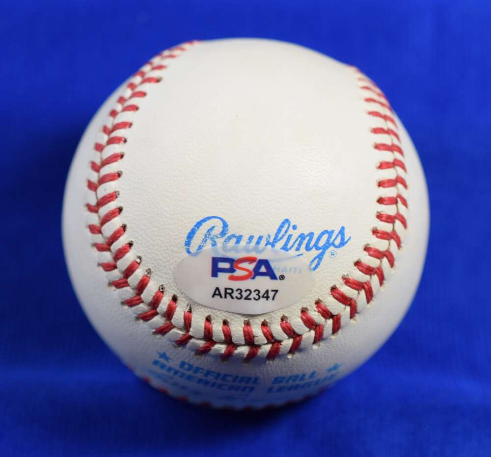 Mel Allen PSA DNA Autograph American League Signed Baseball OAL