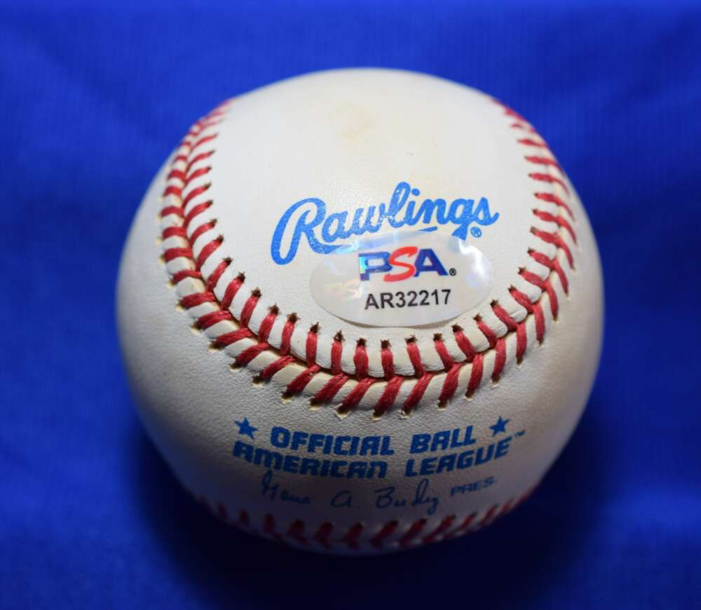 Joe Brinkman PSA DNA Autograph American League Signed Baseball OAL Umpire