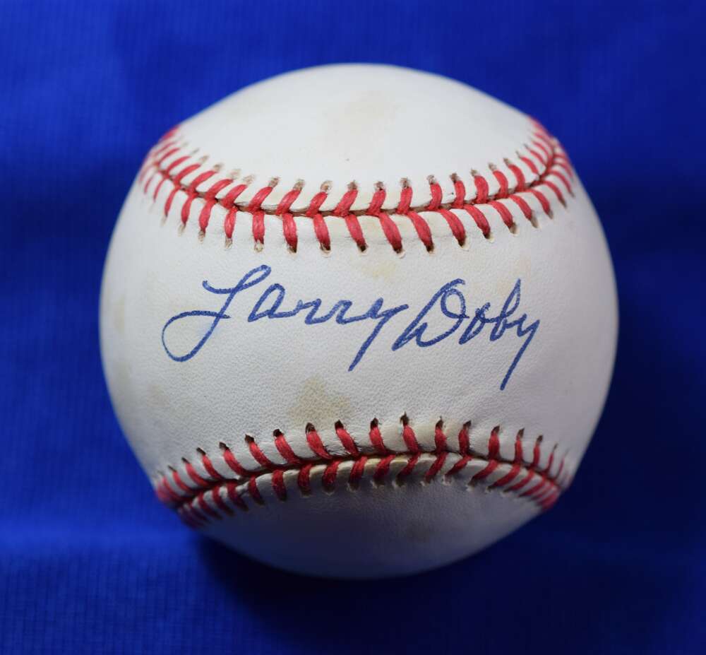 Larry Doby PSA DNA Autograph American League Signed Baseball OAL
